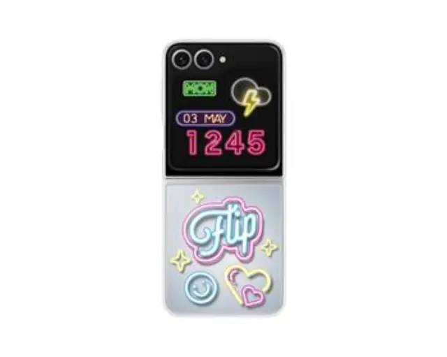 EF-ZF741CTE Samsung FlipSuit Case for Galaxy Z Flip 6/7 FE Transparent