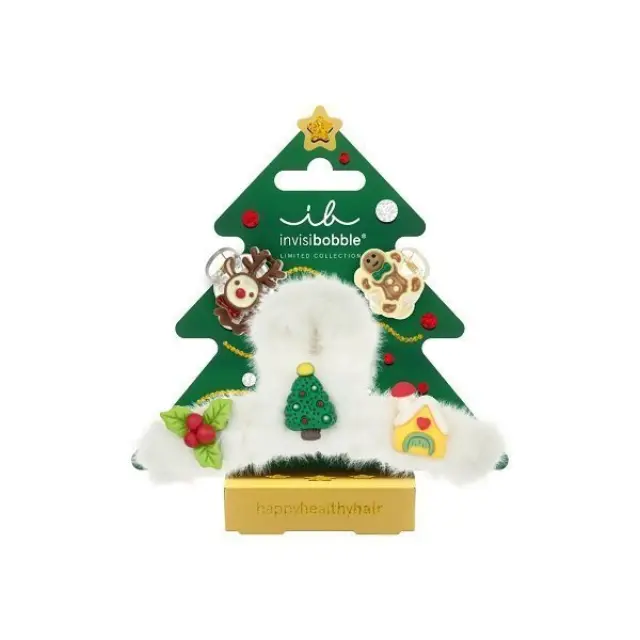 Invisibobble Clipstar Après-Ski Festive Fluff 3τμχ