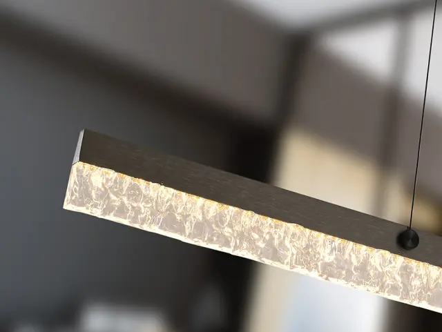 Ixias 227858 – Μοντέρνο LED Κρεμαστό Φωτιστικό Γκρι/Μαύρο Smart Dimmable Μαύρο Σκούρο Γκρί 2