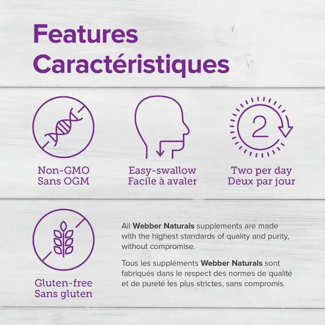 Webber Naturals Osteo Joint Ease® with InflamEase® and Glucosamine Chondroitin MSM 3
