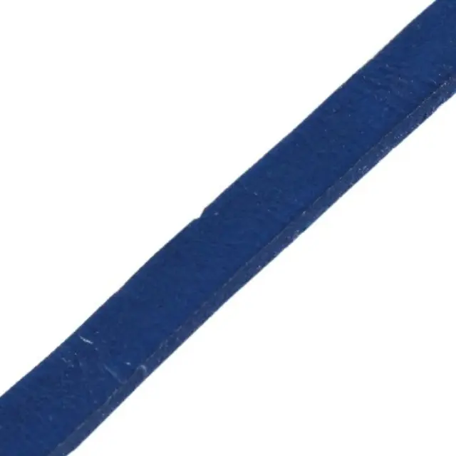 Δερμάτινο Κορδόνι Flat 1x5mm - Blue ~1.0m