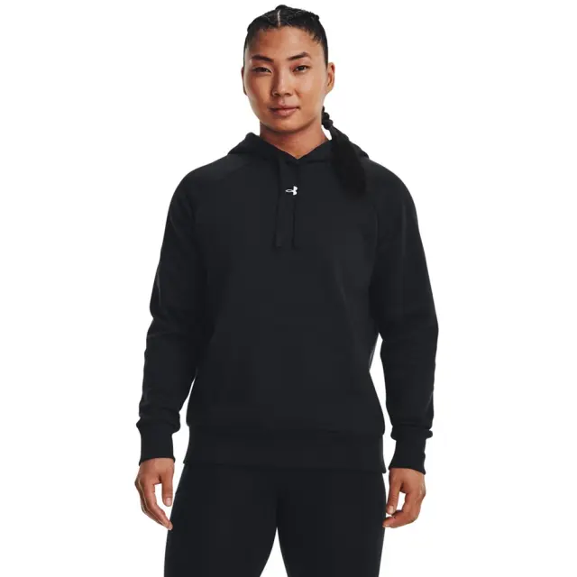 Under Armour Rival Fleece Hoodie (1379500-001) - Μαύρο - XL