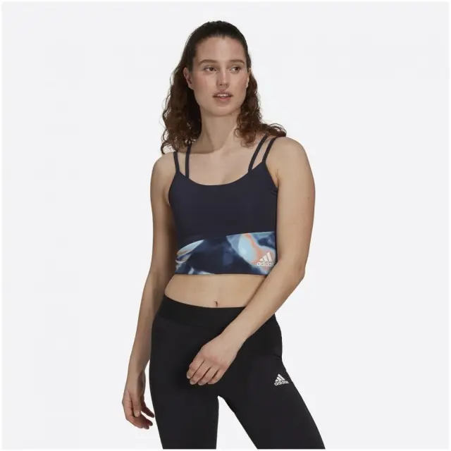 adidas You for You Bra Top (GS3930-Navy Blue) - Μπλέ