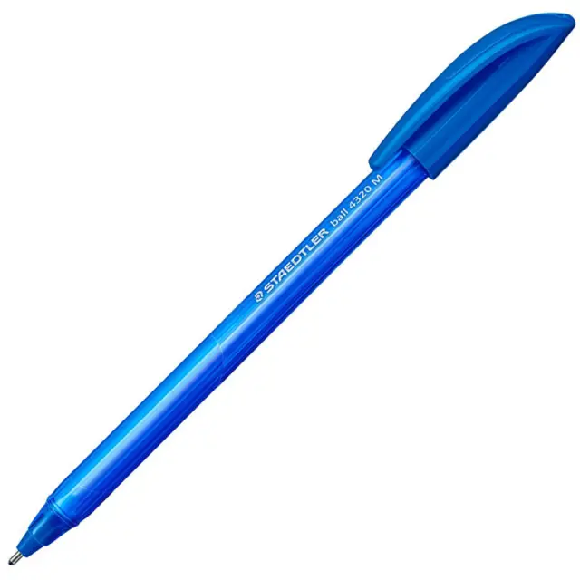 Staedtler Ball 4320 Στυλο Διαρκείας, M Μπλέ Μελάνι