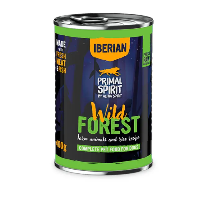 "Iberian" Wild Forest Wet Food For Dogs 400Gr