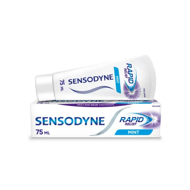 SENSODYNE Rapid Relief Οδοντόκρεμα για Γρήγορη Ανακούφιση από την Ευαισθησία 75ml.