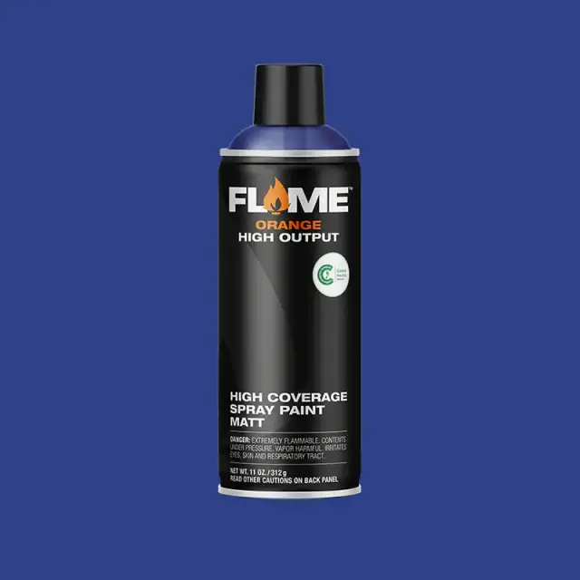 Flame Orange Spray Paint 400ml FO-420 Viola Dark