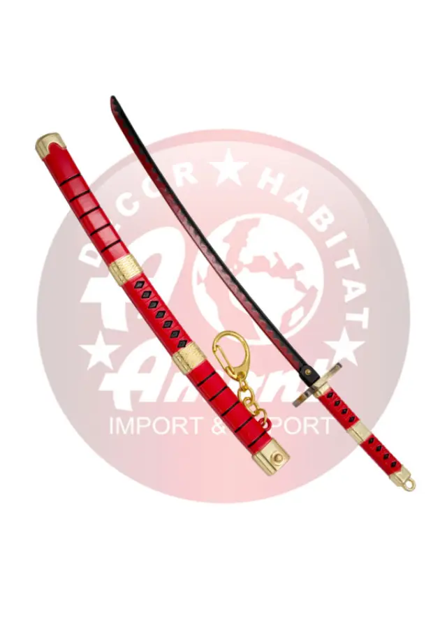 Μπρελόκ Katana One Piece Zoro Sandai Kitetsu 22,7 cm- A11760 2