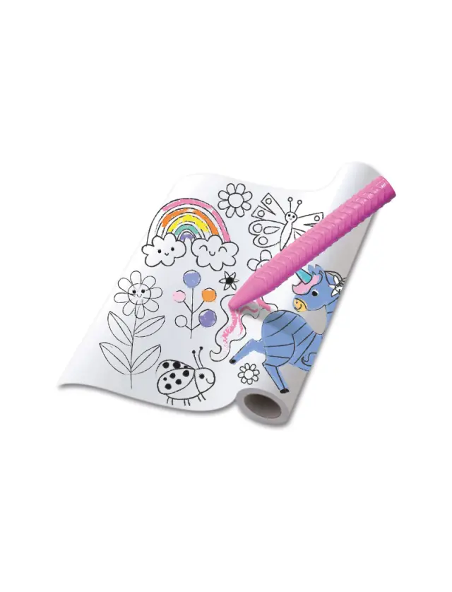 COLORING ROLL KIT-FANTASY UNICORN 2
