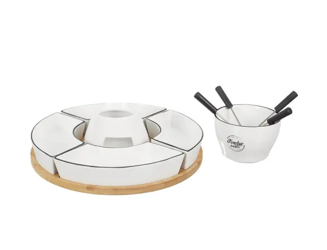 Συσκευή για Φοντύ Cook Concept με κερί, χωρητικότητα φοντύ 350ml και χωρητικότητα μπωλ 200ml KA4602