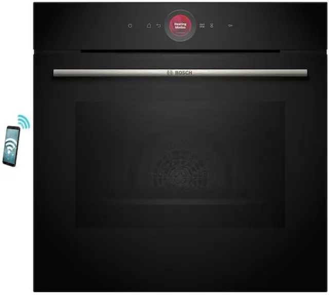 Bosch HBG7721B1 Φούρνος άνω Πάγκου 71lt χωρίς Εστίες Π59.4εκ. Μαύρος