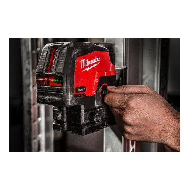 Milwaukee 4933478101 - Πράσινο Lazer Σταυρού - Σημείων M12 CLLP-0C (Xωρίς Μπαταρία + Φορτιστή) σε Βαλίτσα Mεταφοράς 3