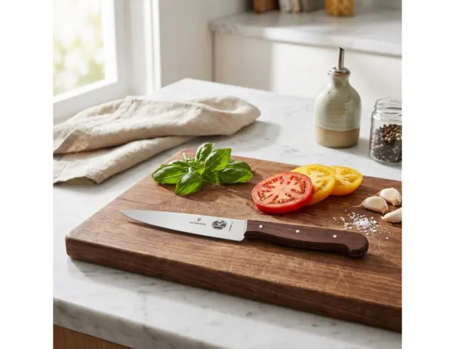 Μαχαίρι γενικής χρήσης Victorinox με ξύλινη λαβή και μήκος λεπίδας 12cm5.2000.12