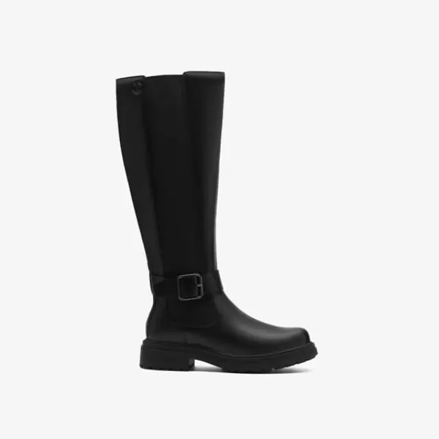 Clarks Orinoco 3 Tall Black Black Leather - 38 2