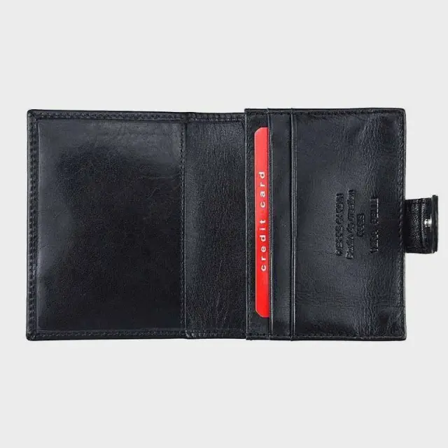 Δερμάτινη Kαρτοθήκη Pierre Cardin 3005-YS520.10 Μαύρο - One Size 3