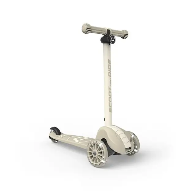 Scoot & Ride Highwaykick 3S LED with 2in1 Control System Ash (S00937)