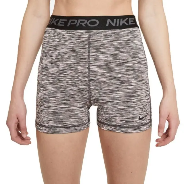 Nike Pro 3in Space-Dye Shorts (DA0945-010) - Μαύρο