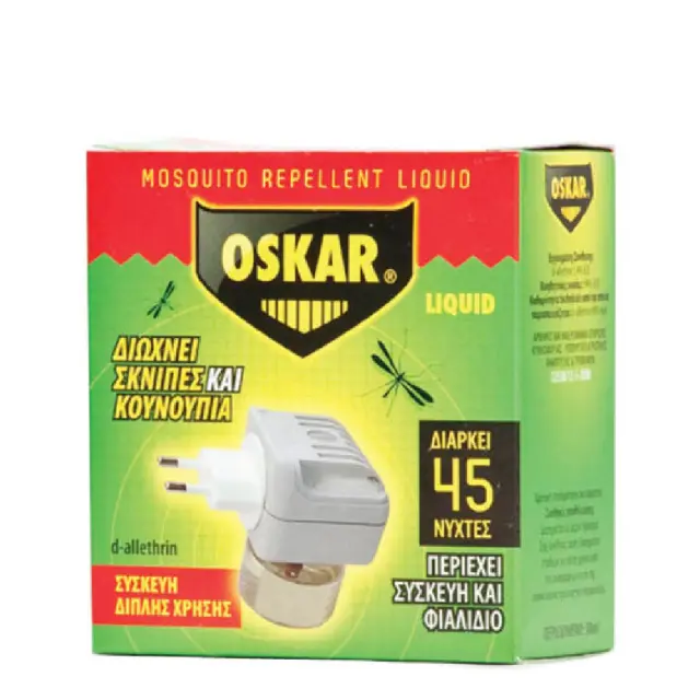 Εντομοαπωθητικό Σετ Oskar Συσκευή+Υγρό 30ml