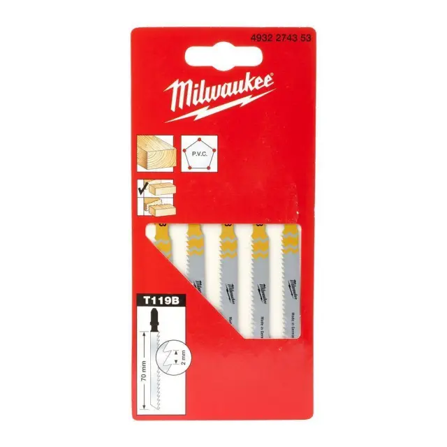 Milwaukee 4932274353 - Λάμες Σέγας 50mm 5τμχ 2