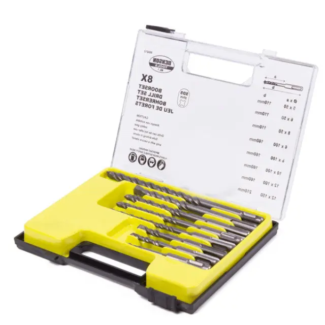 Drill set 8 pieces SDS+ case