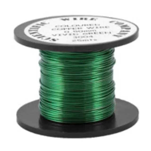Χρωματιστό Σύρμα - Vivid Green - Ø0.71mm - 14m