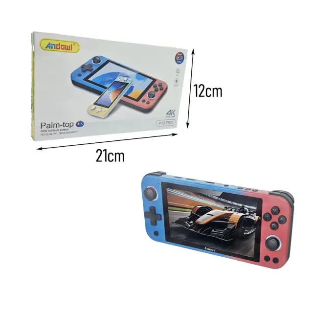 Andowl Φορητή Κονσόλα Παιχνιδιών P10 Pro - Handheld Game Console 0751115 2
