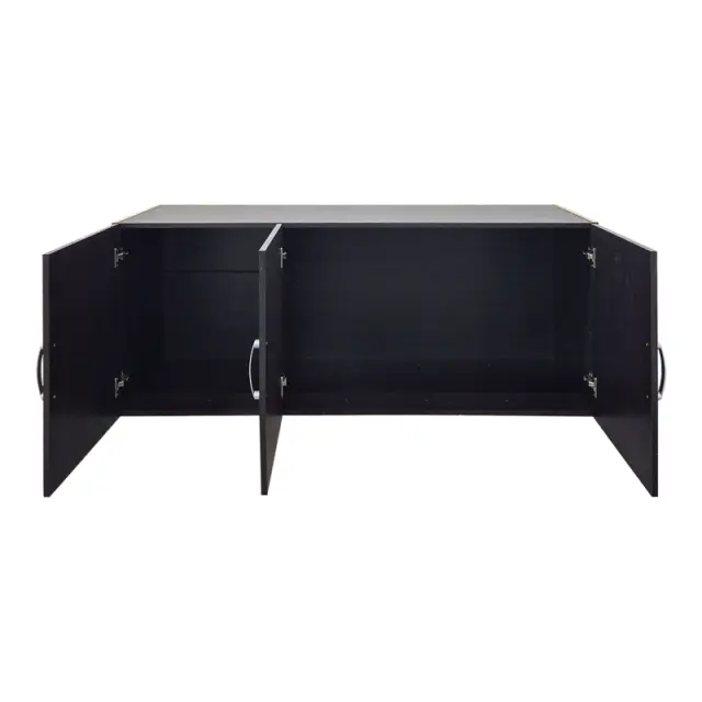Πατάρι ντουλάπας τρίφυλλο Alvia pakoworld wenge 150x51x60εκ 2