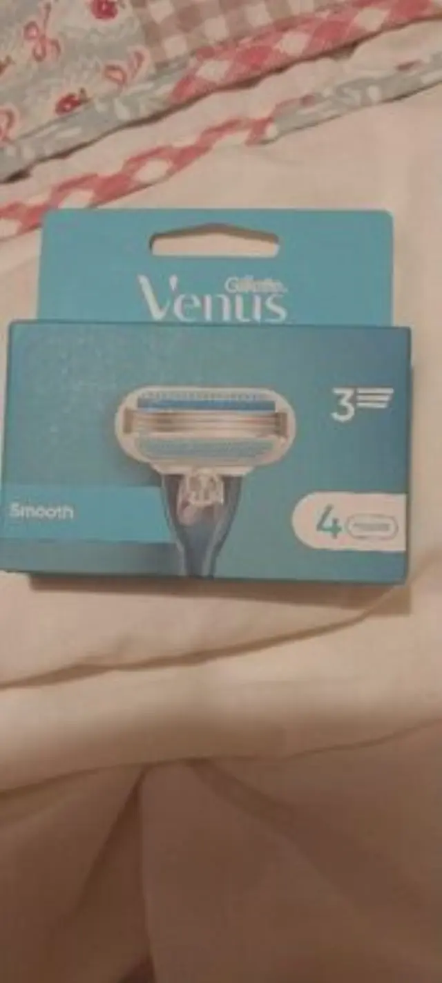 Gillette Venus Smooth Ανταλλακτικές Κεφαλές με 3 Λεπίδες και Λιπαντική Ταινία, 4τμχ