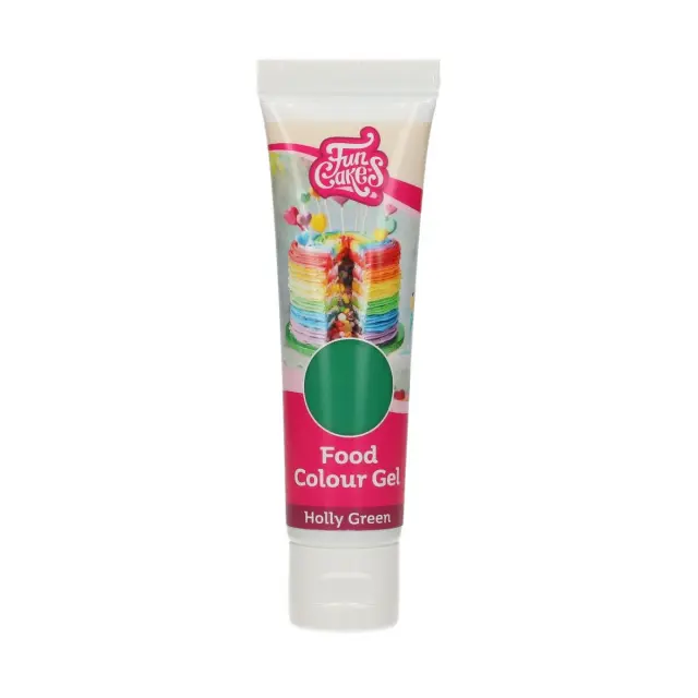 FunCakes Χρώμα σε Τζελ - Holly Green - 30γρ. 2