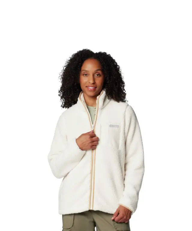 Columbia - Γυναικεία Ζακέτα Columbia West Bend II Sherpa 2099271-191 Λευκό - XS