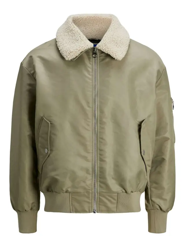 JORQUEENS BOMBER JACKET Silver Sage