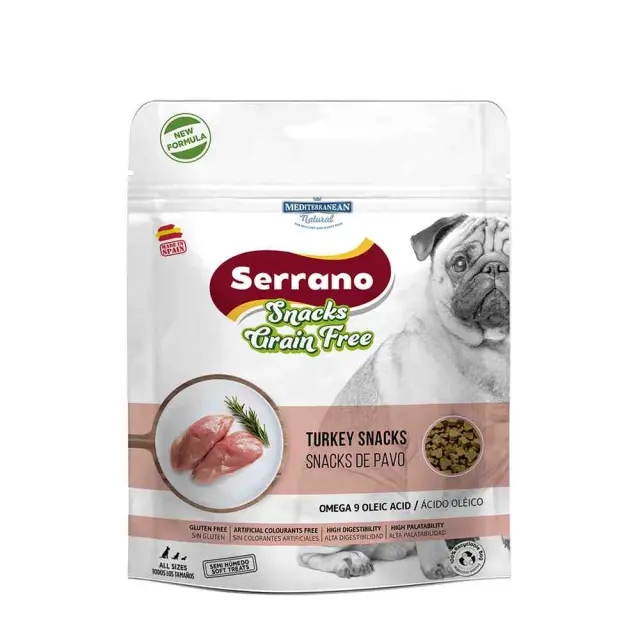 Mediterranean Tapas Gourmet Γαλοπούλα Λιχουδιά για Σκύλους 150gr Μονόχρωμο