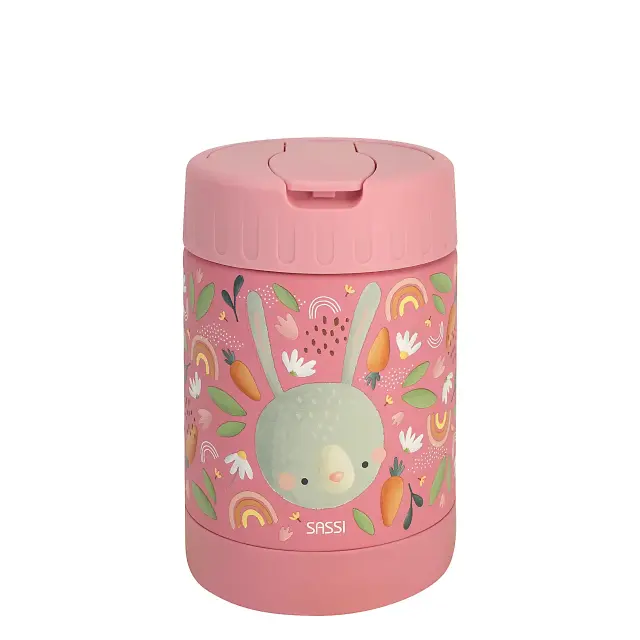 Sassi Ανοξείδωτος Θερμός Φαγητού 350ml Fluffy The Rabbit