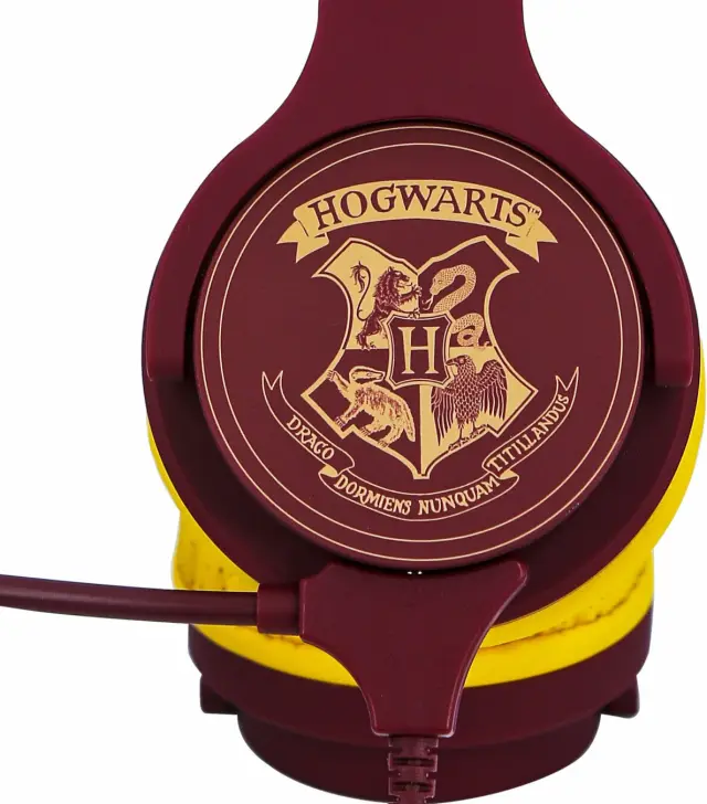 OTL Harry Potter Ενσύρματα On Ear Παιδικά Ακουστικά Καφέ 3