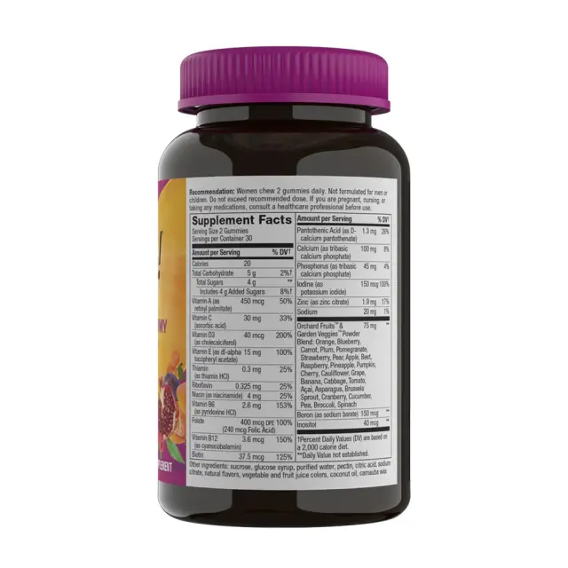 Nature's Way Alive!® Women’s Gummy Multivitamin Mixed Berry, 60 Gummies 2