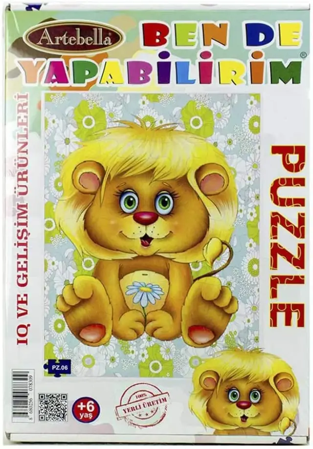 Artebella Σετ Παζλ 20x30cm 6+ Ετών, PZ-06