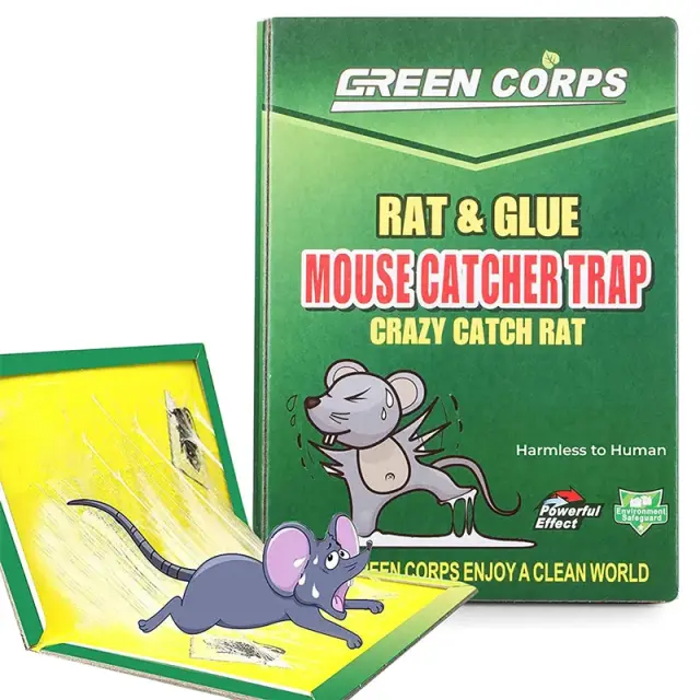 Ποντικοπαγίδα κόλλας – Green corps mouse catcher trap