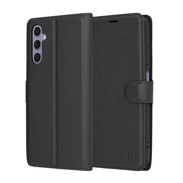 Techsuit® Leather Folio για Samsung Galaxy S24 -Black