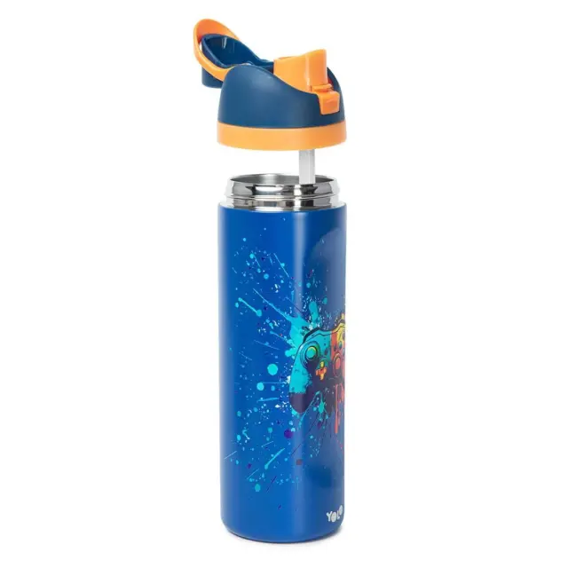 Μεταλλικό Θερμός 2 σε 1 Blue Gaming YOLO 700ml 3