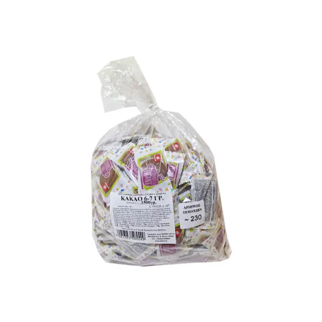 Μπισκότα Φαίδων Κακάο 230 τεμ. 1500g 2