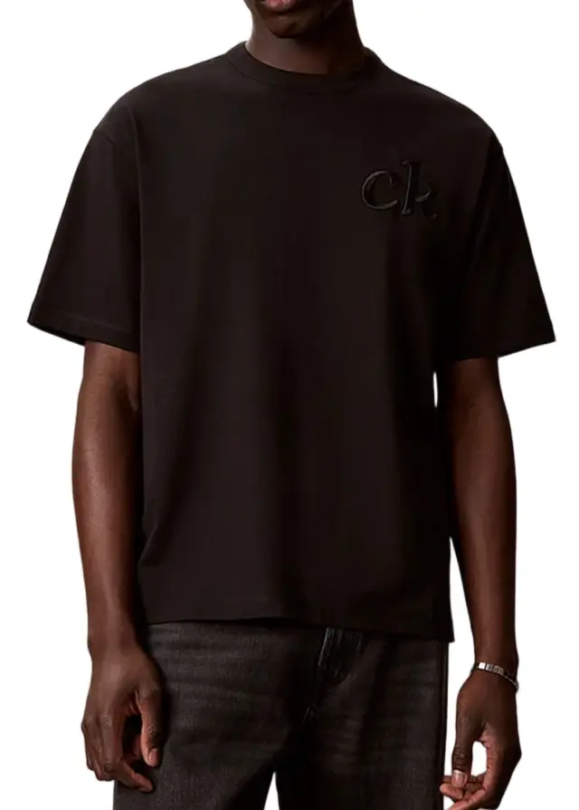CalvinKlein ανδρικό t-shirt με 3D μονόγραμμα LV04RG838G-1 - S