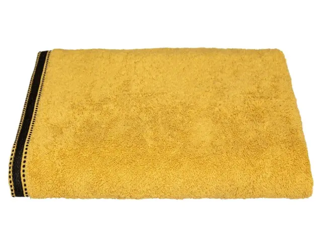 Πετσέτα σώματος Joia Atmosphera από Βαμβάκι 550gsm, με διαστάσεις 150x100cm - Mustard yellow 178551R