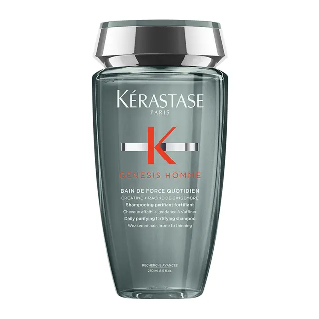Genesis Homme Bain De Force Quotidien Καθημερινό Σαμπουάν Ενάντια Στην Τριχόπτωση 250ml