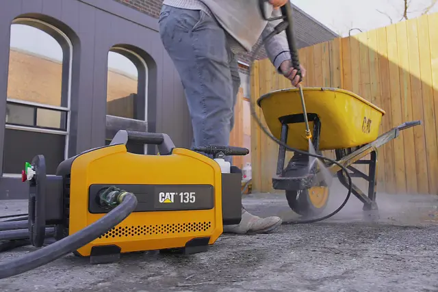 CAT Πλυστικό ρεύματος με πίεση 1800 psi/135 bar VE54 CAT-135 3