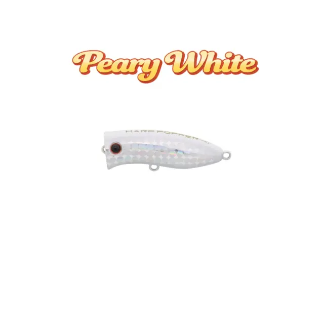 Harp Popper 40 – Τεχνητό δόλωμα επιφανείας - Peary White