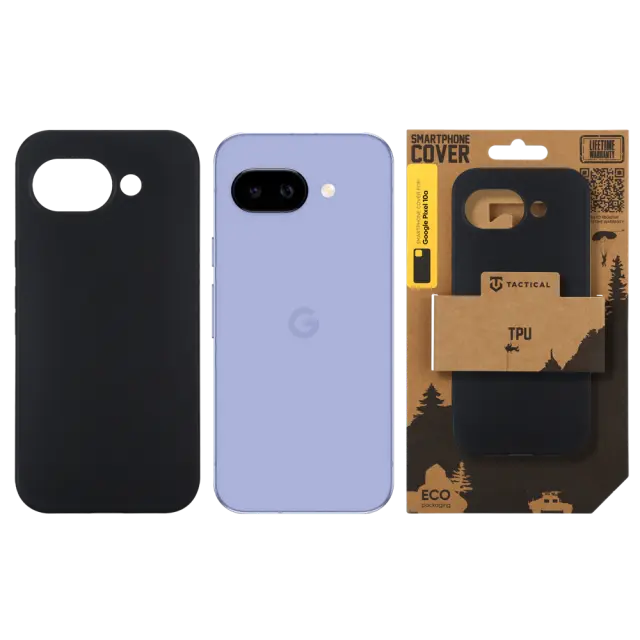 Tactical TPU Cover for Google Pixel 10a Black 3