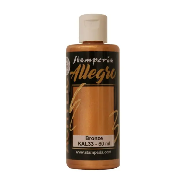 Χρώμα ακρυλικό Allegro 59ml, Metallic bronze