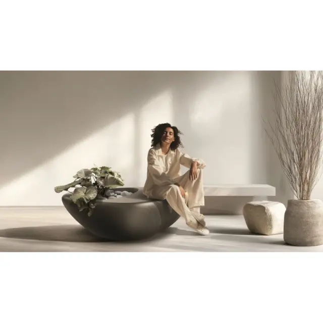 ΠΛΑΣΤΙΚΟ ΤΡΑΠΕΖΙ-ΓΛΑΣΤΡΑ ETHICK BLUMIO GRAPHITE TBL120 Η38 2