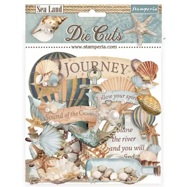 Die Cuts Stamperia, Sea Land
