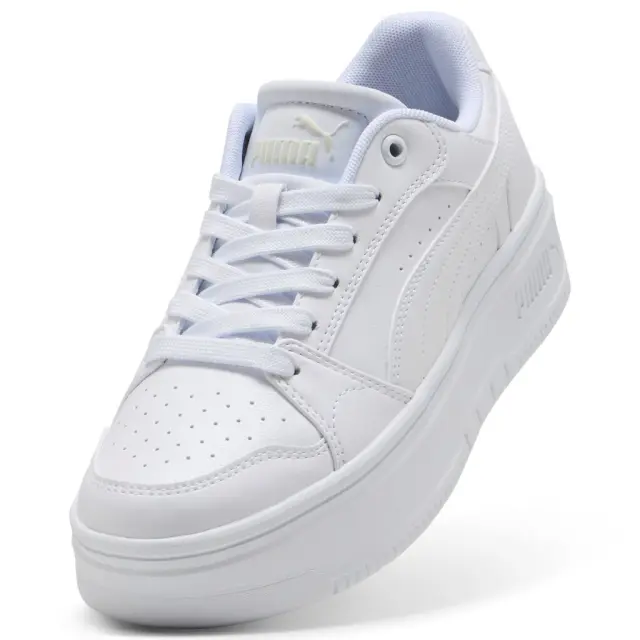 Puma Rebound Γυναικεία Sneakers Total White 2